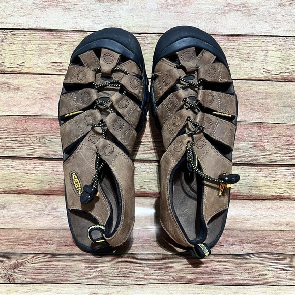 Keen Brown Leather Newport H2 Sandals main image 4